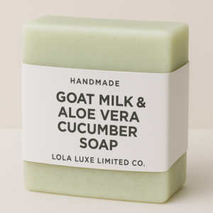Aloe Vera Cucumber Goat Milk Soap